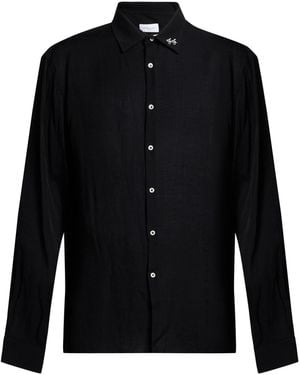 FAMILY FIRST Shirt Ramie, Polyamide - Blue