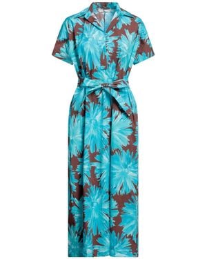 Liviana Conti Midi Dress - Blue