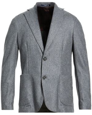 Barba Napoli Blazer Virgin Wool - Grey