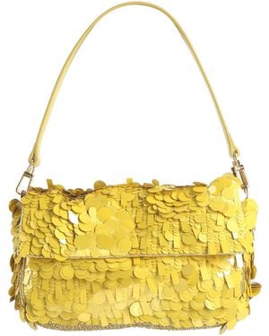 STAUD Handbag Acrylic - Yellow