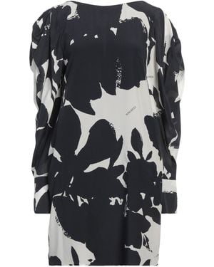 Nina Ricci Mini Dress Silk - Black