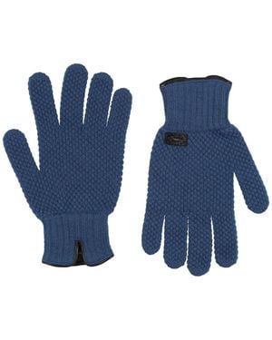 Harmont & Blaine Gloves Wool, Viscose, Polyamide, Cashmere - Blue