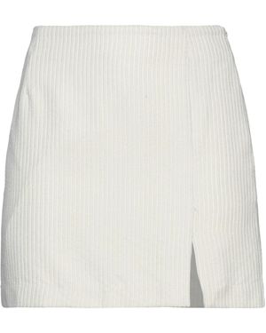 ViCOLO Mini Skirt Polyester - White