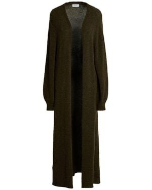 Motel Military Cardigan Acrylic, Polyamide, Alpaca Wool, Wool, Elastane - Black