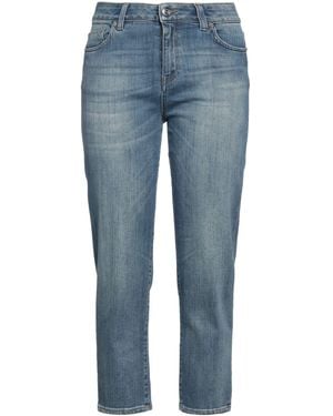 Department 5 Denim Cropped - Blue
