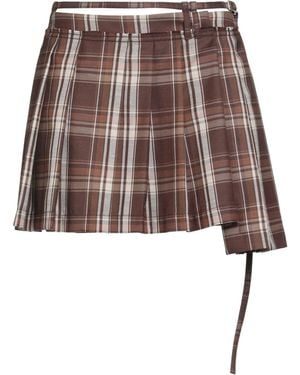 Acne Studios Mini Skirt Wool, Polyester - Brown