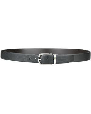 Canali Belt Leather - Black