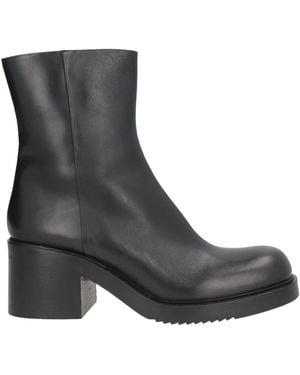 Elena Iachi Ankle Boots Leather - Black