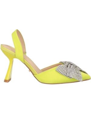 Twenty Four Haitch Court Shoes - Yellow