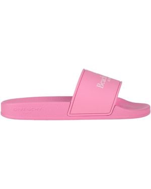 Givenchy Slipper With Print - Pink