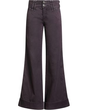 Jacob Cohen Mauve Pants Cotton, Elastane - Blue