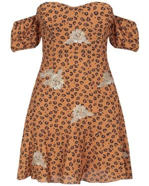Chiara Ferragni Mini Dress - Brown
