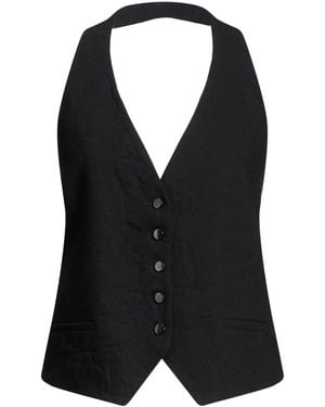 Alysi Top Virgin Wool, Elastane - Black
