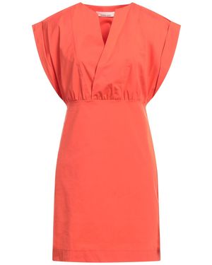 Liviana Conti Mini Dress Cotton, Polyamide, Elastane - Red