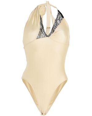 Coperni Bodysuit Polyamide, Elastane, Nylon - Natural