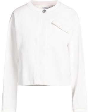 Malo Manteau En Jean - Blanc
