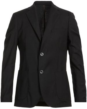 Exte Blazer Polyester, Wool, Elastane - Black