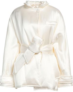 Margaux Lonnberg Ivory Jacket Viscose - White