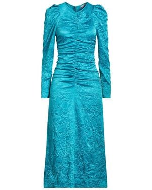Ganni Midi Dress - Blue
