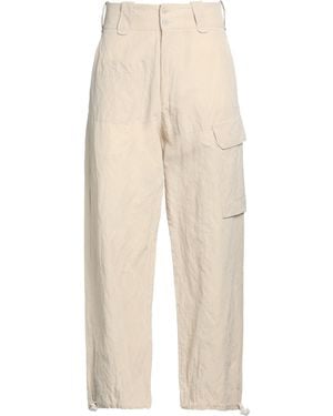Masnada Pants Cotton, Linen, Metal - Natural