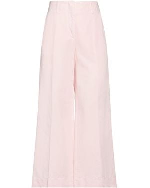 Incotex Trousers Cotton, Linen - Pink