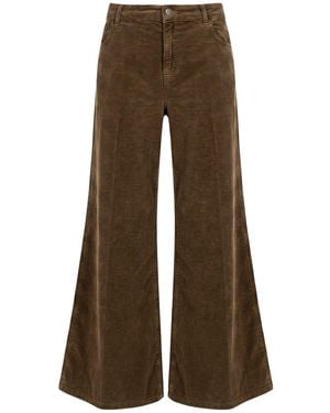 Kaos Pants Cotton, Lyocell, Elastane - Brown