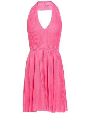 Nenette Mini Dress Viscose, Polyester - Pink