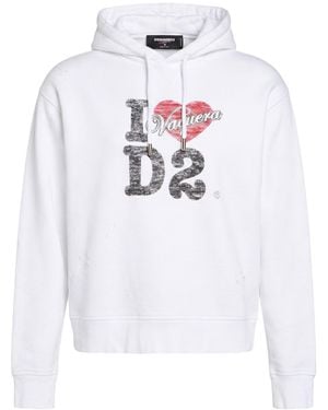 DSquared² Sweatshirt Cotton - White