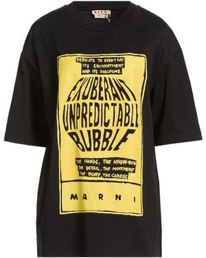 Marni Camiseta - Negro