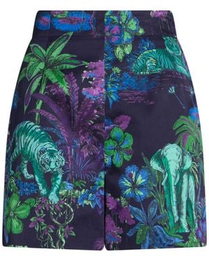 Dior Midnight Shorts & Bermuda Shorts Wool, Silk - Green
