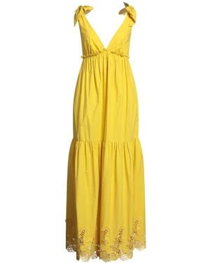 P.A.R.O.S.H. Maxi Dress - Yellow