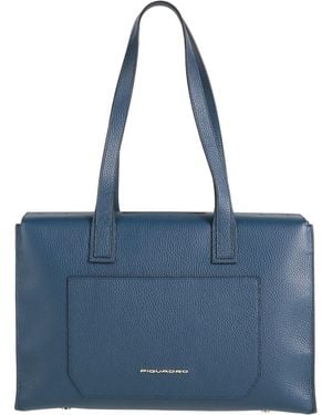 Piquadro Schultertasche - Blau