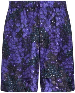 Givenchy Shorts & Bermuda Shorts Silk - Blue