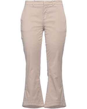 Cruciani Dove Trousers Cotton, Lycra - Natural
