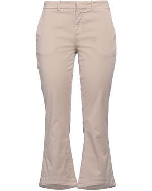 Cruciani Dove Trousers Cotton, Lycra - Natural