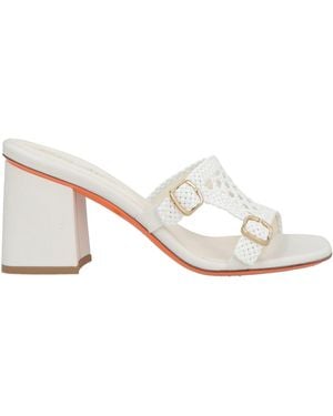 Santoni Sandals Leather - Natural