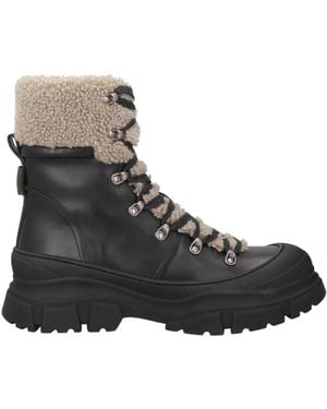 Brunello Cucinelli Ankle Boots Leather - Black