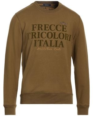 Aeronautica Militare Military Sweatshirt Cotton, Elastane - Green
