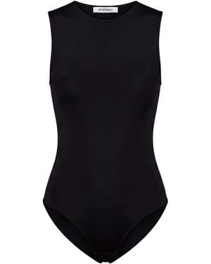 Sportmax Bodysuit Polyamide, Elastane - Black