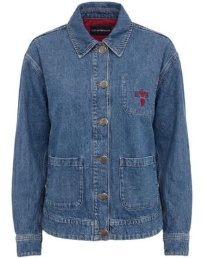 Emporio Armani Denim Outerwear - Blue