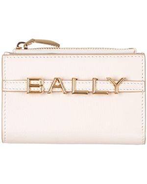 Bally Ivory Wallet Leather - Natural