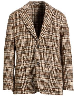 Massimo Alba Jacket Wool, Polyester, Cotton, Alpaca Wool - Brown