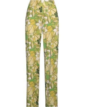 Diana Gallesi Pants Polyester, Elastane - Yellow