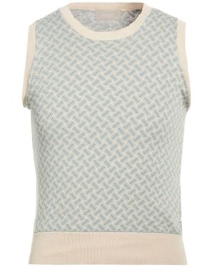 Drumohr Jumper Cotton, Linen - Grey