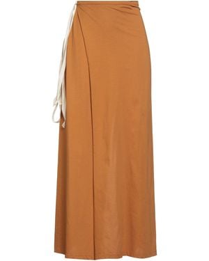 Jucca Maxi Skirt Cotton - Brown