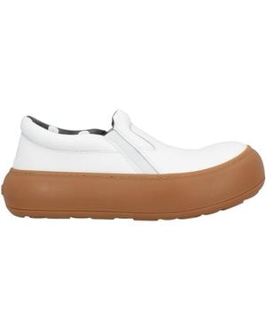 Moschino Trainers Calfskin - White