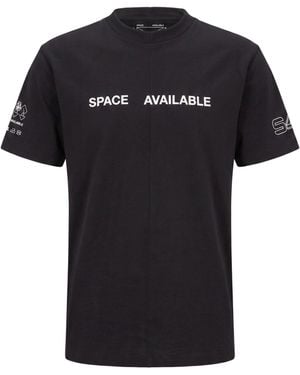 Space Available T-Shirt Cotton - Black