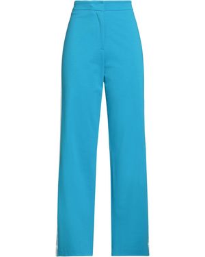 Soallure Pants Cotton, Polyamide, Elastane - Blue