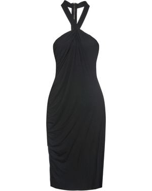 Liu Jo Mini Dress Viscose, Elastane - Black