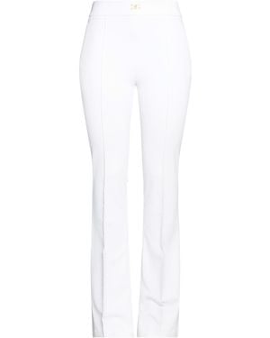 Elisabetta Franchi Pants Polyester, Elastane - White